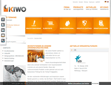 Tablet Screenshot of kiwo.de